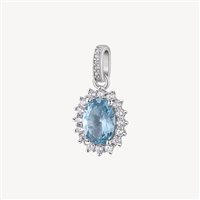 Collana Brosway Donna FANCY CLOUD LIGHT BLUE in Argento Topazio FCL15
